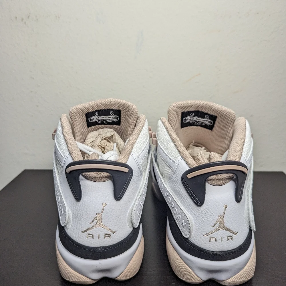 Nike Air Jordan 6 Rings Black Fossil Stone 322992-112 Mens Size 14 Sneakers - Picture 8 of 10